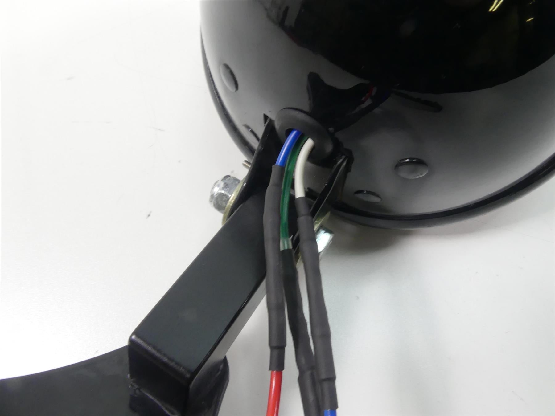 2011 Harley VRSCF Muscle Rod Led Headlight Head Light + Bucket & Custom Mount {{ shop.shopifyCountryName }} - Mototech271