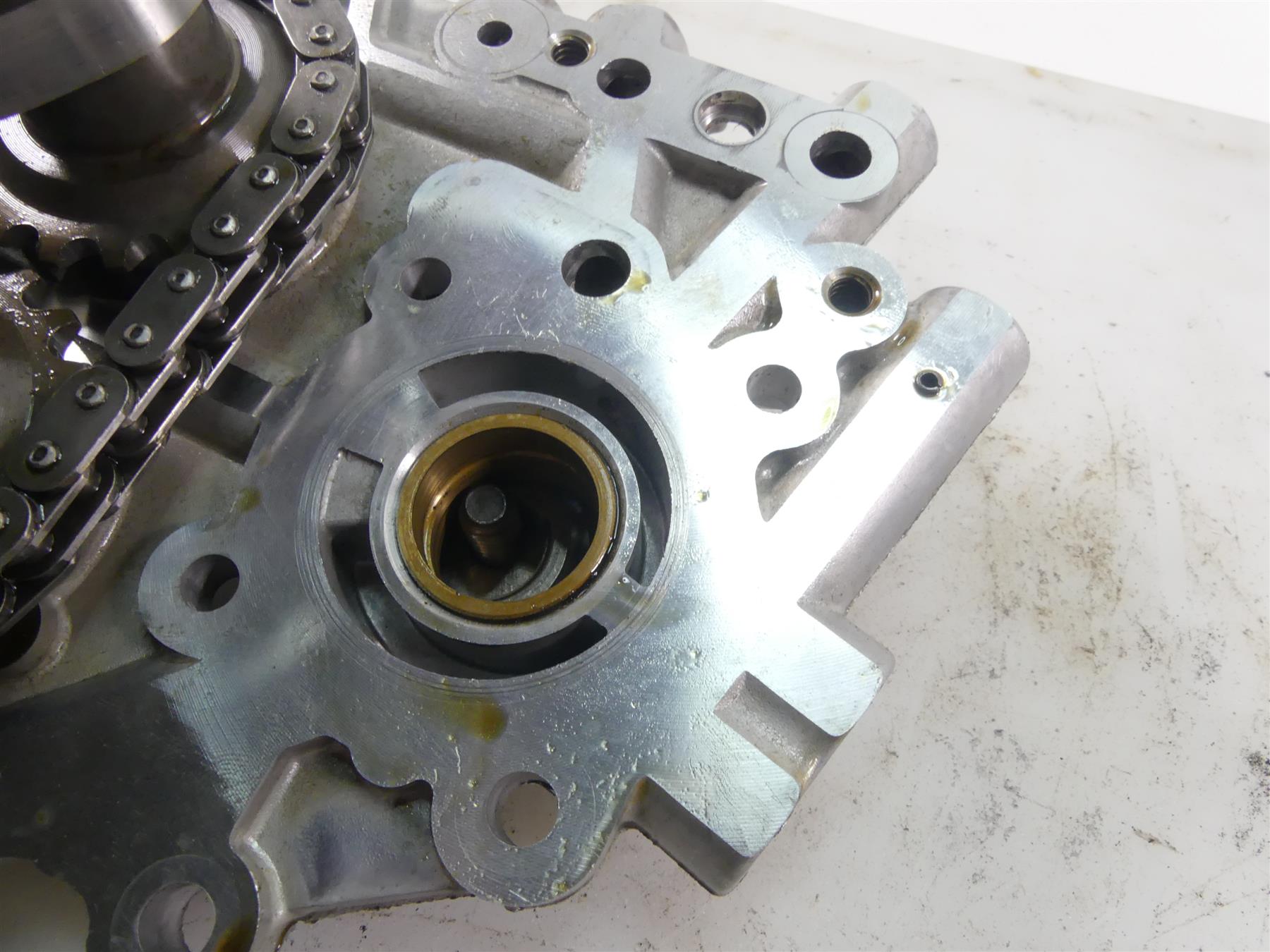 2009 Harley Dyna FXDF SE CVO Fat Bob Camshaft Cam Shafts & Plate 25638-07 {{ shop.shopifyCountryName }} - Mototech271