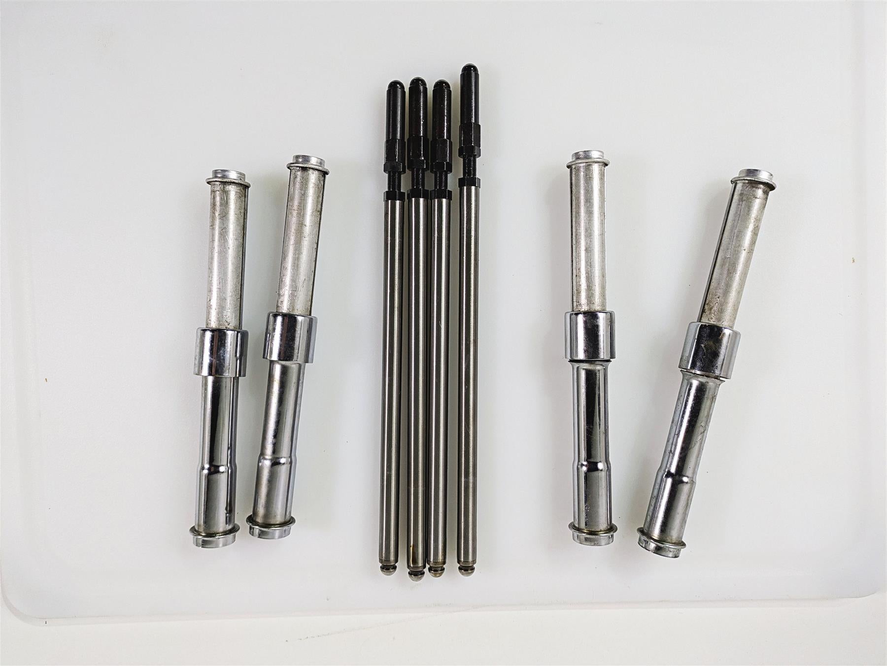 2004 Big Dog Chopper S&S Adjustable Push Rod Set With Chrome Covers {{ shop.shopifyCountryName }} - Mototech271