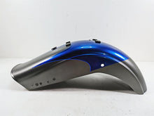 Load image into Gallery viewer, 2009 Harley Dyna FXDFSE CVO Fat Bob Rear Fender Granite Blue 60218-09CYZ
