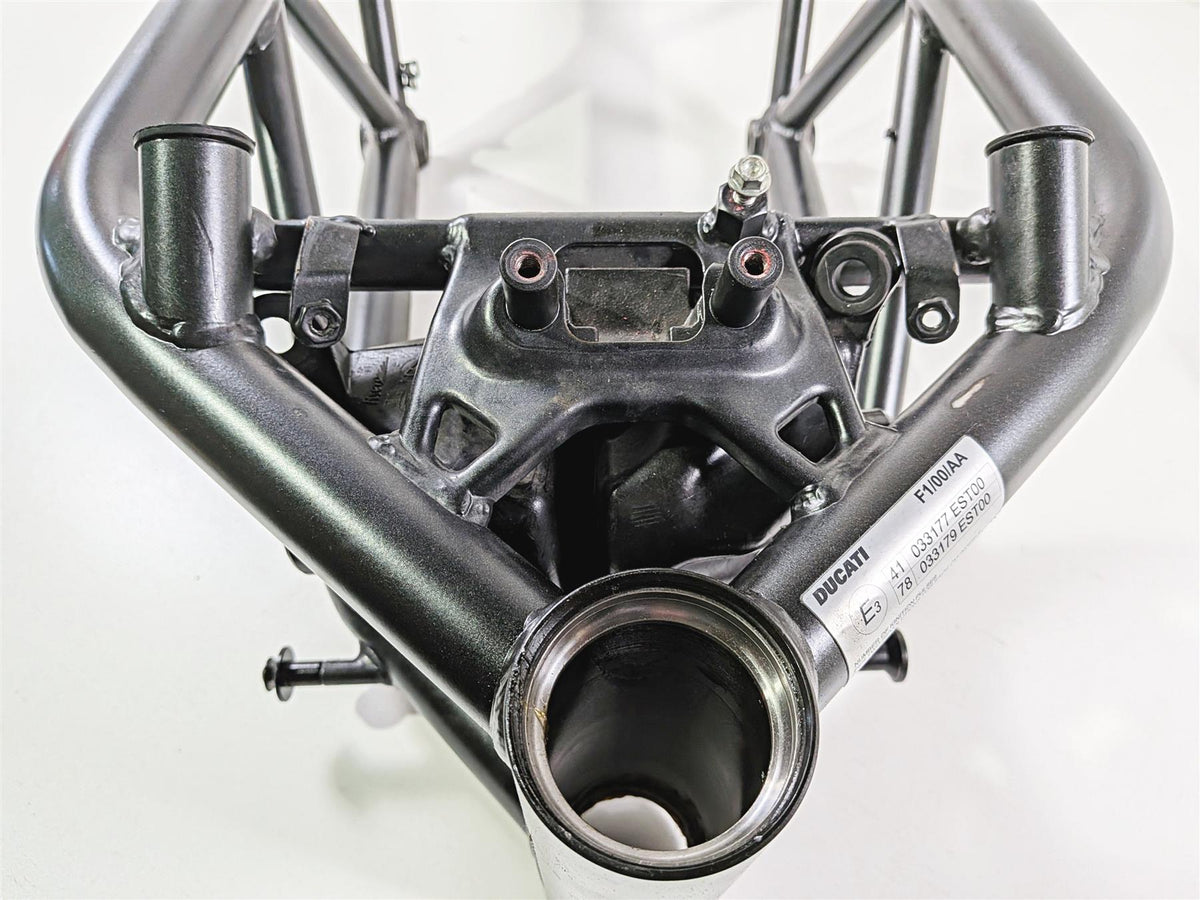 2011 Ducati Streetfighter 1098 S Straight Main Frame Chassis With Clean Texas Title 47011992B {{ shop.shopifyCountryName }} - Mototech271