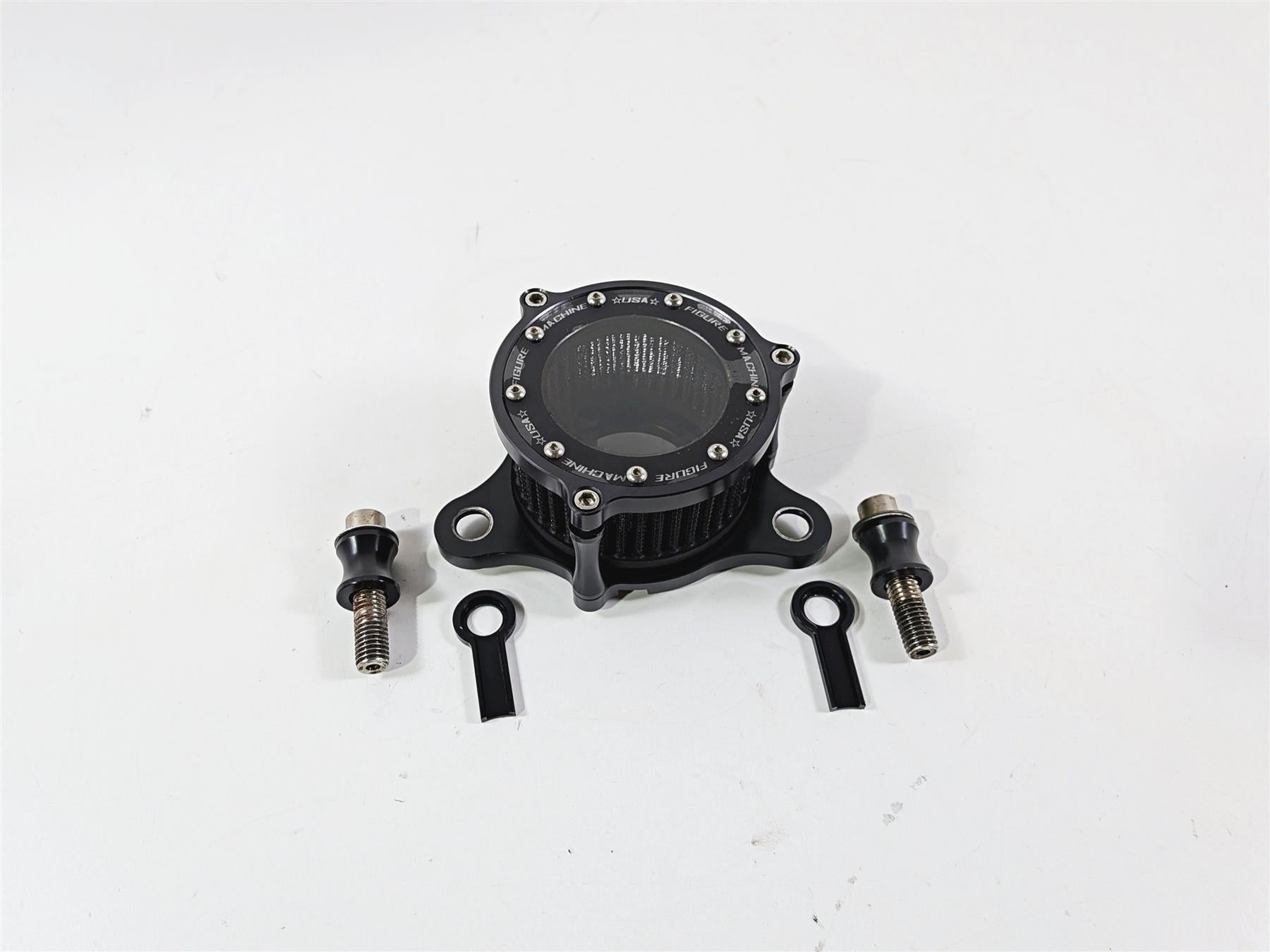 2006 Harley Sportster XL883 Low Figure Machine Air Filter Cleaner Breather {{ shop.shopifyCountryName }} - Mototech271
