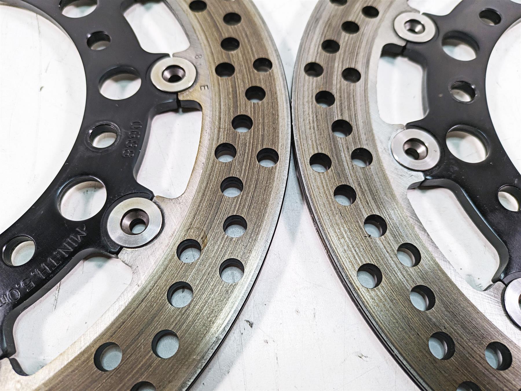 2018 Kawasaki ZX1002 Ninja H2 SX Front Brake Rotor Disc Set 41080