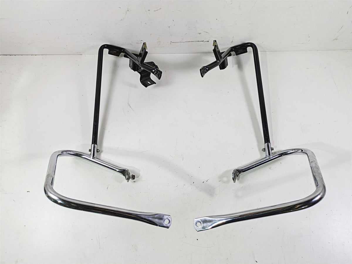 2011 Harley Touring FLHTCUSE CVO E-Glide Saddlebag Guard Rail Holders 49187-09 {{ shop.shopifyCountryName }} - Mototech271