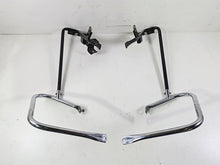 Load image into Gallery viewer, 2011 Harley Touring FLHTCUSE CVO E-Glide Saddlebag Guard Rail Holders 49187-09
