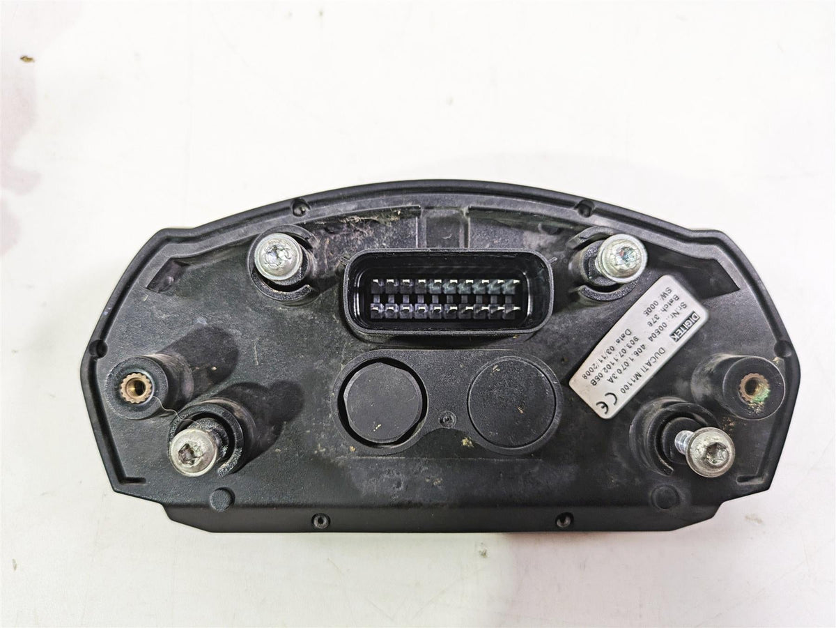 2009 Ducati Monster 1100 S Speedometer Gauge 19K Ignition Switch Key 40610703A {{ shop.shopifyCountryName }} - Mototech271