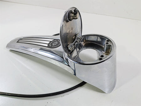 Harley Davidson Touring FLHTC SE CVO Chrome Tank Dash Cover Console 69214-04 {{ shop.shopifyCountryName }} - Mototech271