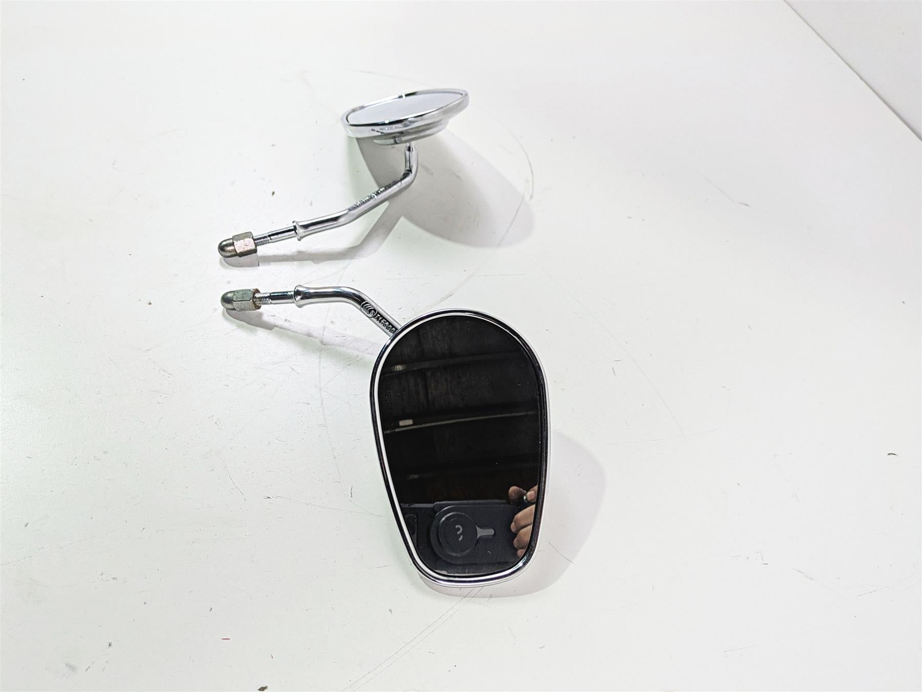 2014 Harley FLS Softail Slim Left Right Rear View Mirror Set 91840-03B 91845-03B {{ shop.shopifyCountryName }} - Mototech271