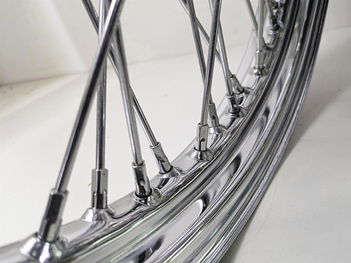 2008 Ultima Motorcycles Fat Bastard Front Rear Spoke Wheel Rim 2x21 & 8.5x18 {{ shop.shopifyCountryName }} - Mototech271