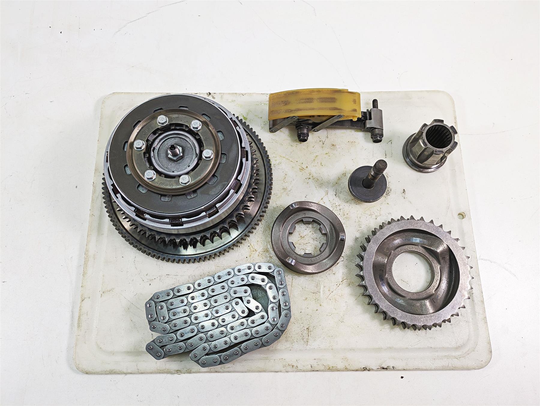 2009 Harley FXDC Dyna Super Glide Custom Primary Drive Clutch Kit 37813-06A {{ shop.shopifyCountryName }} - Mototech271
