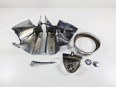 2000 Harley Touring FLHRCI Road King Headlight Cover Nacelle 67674-94 67682-94 {{ shop.shopifyCountryName }} - Mototech271