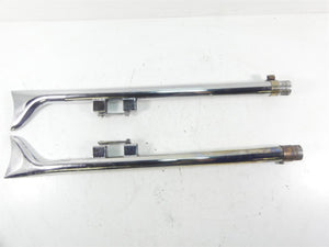 2013 Harley Touring FLHX Street Glide Fishtail Slip On Exhaust Pipe Muffler Set | Mototech271