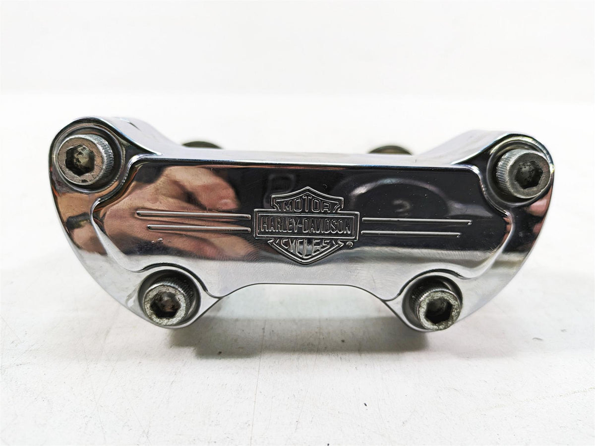 2006 Harley FLSTI Softail Heritage Handlebar Riser Holder Set 56567-86B {{ shop.shopifyCountryName }} - Mototech271
