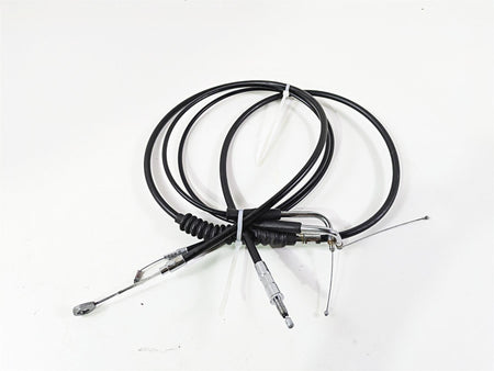 2011 Harley FXDC Dyna Super Glide 12" Extended Throttle Clutch Cable Set {{ shop.shopifyCountryName }} - Mototech271