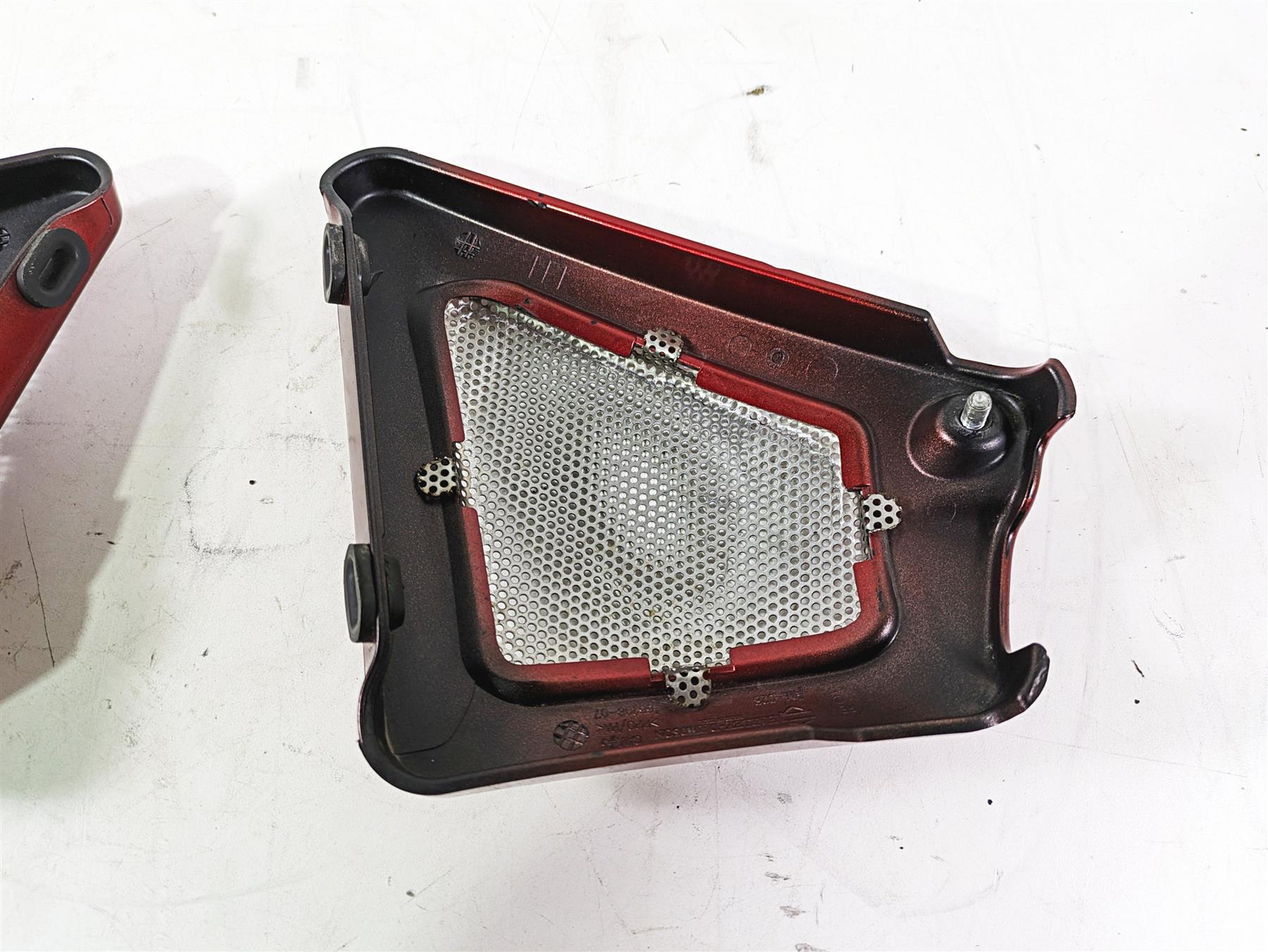 2013 Harley VRSCDX Night Rod Sp Neck Cover Set Ember Red Sunglo 66297-07 {{ shop.shopifyCountryName }} - Mototech271