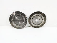 Load image into Gallery viewer, 2009 Harley FXDF Dyna Fat Bob Sunstar Front Brake Rotor Disc Set 42040-06 | Mototech271
