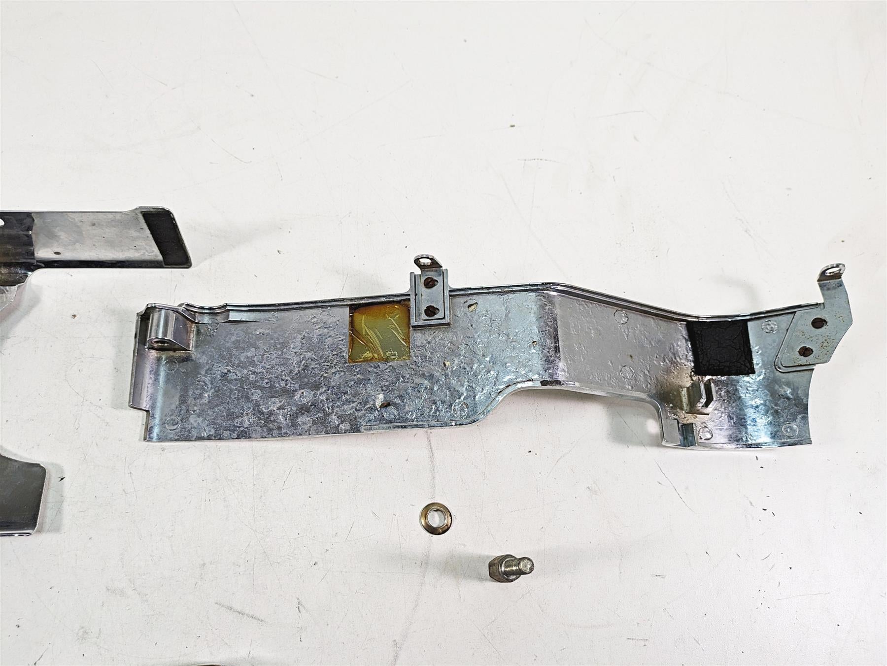 1999 Harley Touring FLHTC Electra Glide Drivetrain Transmission Chrome Covers {{ shop.shopifyCountryName }} - Mototech271