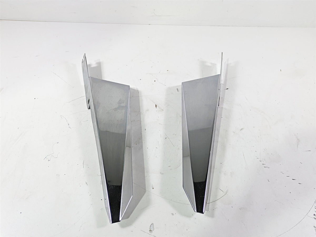 2008 Harley Touring FLHTCU E-Glide 105TH Fork Wind Deflector Chrome Cover 28-111 {{ shop.shopifyCountryName }} - Mototech271