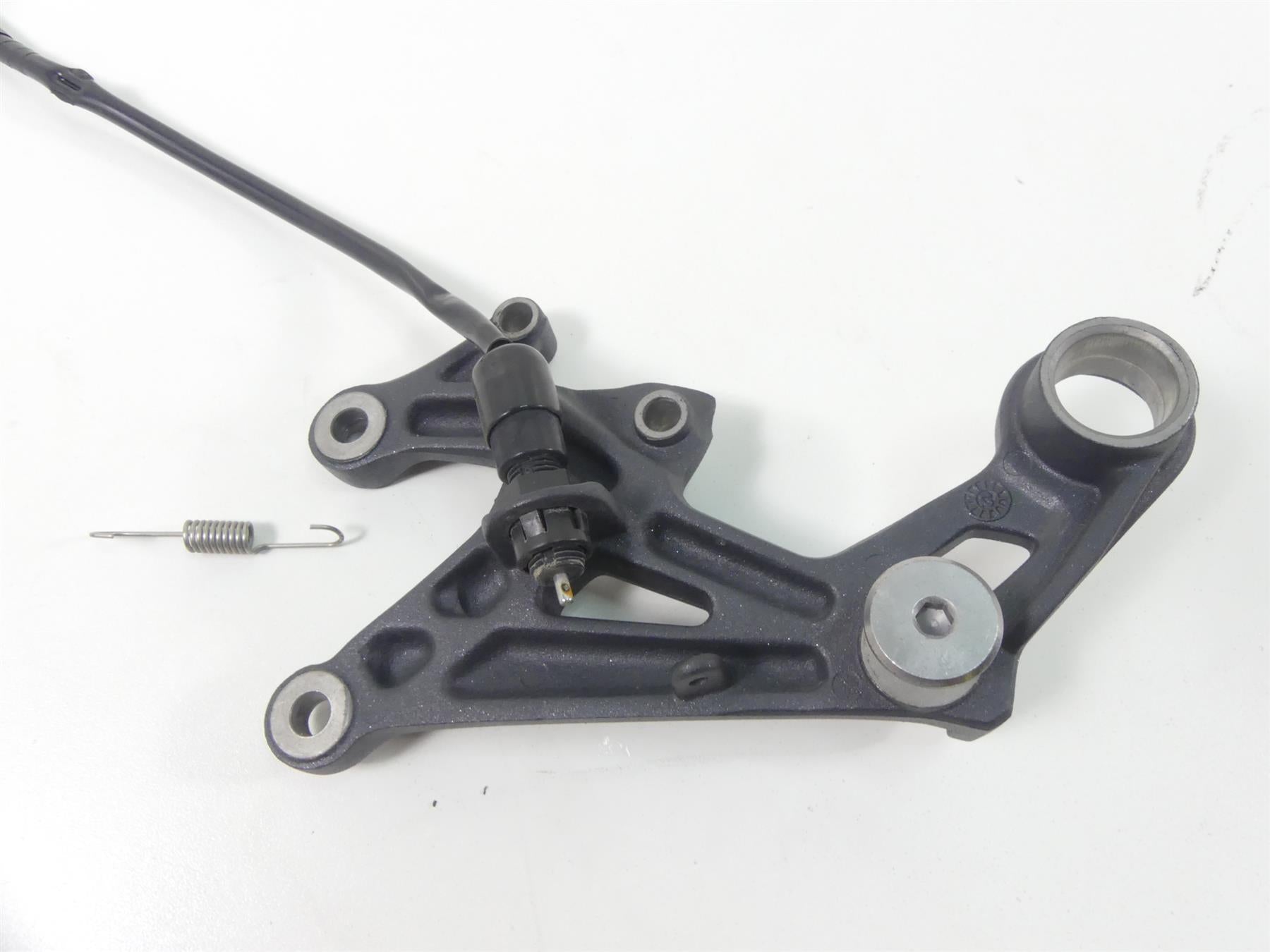 2013 Triumph Street Triple 675R Right Rider Footpeg Foot Peg Mount T2081940 {{ shop.shopifyCountryName }} - Mototech271