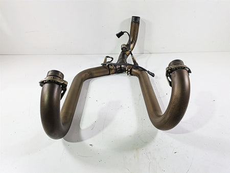 2016 Moto Guzzi Stelvio 1200 8V NTX Exhaust Header & Midpipe Set 897622 897623 {{ shop.shopifyCountryName }} - Mototech271
