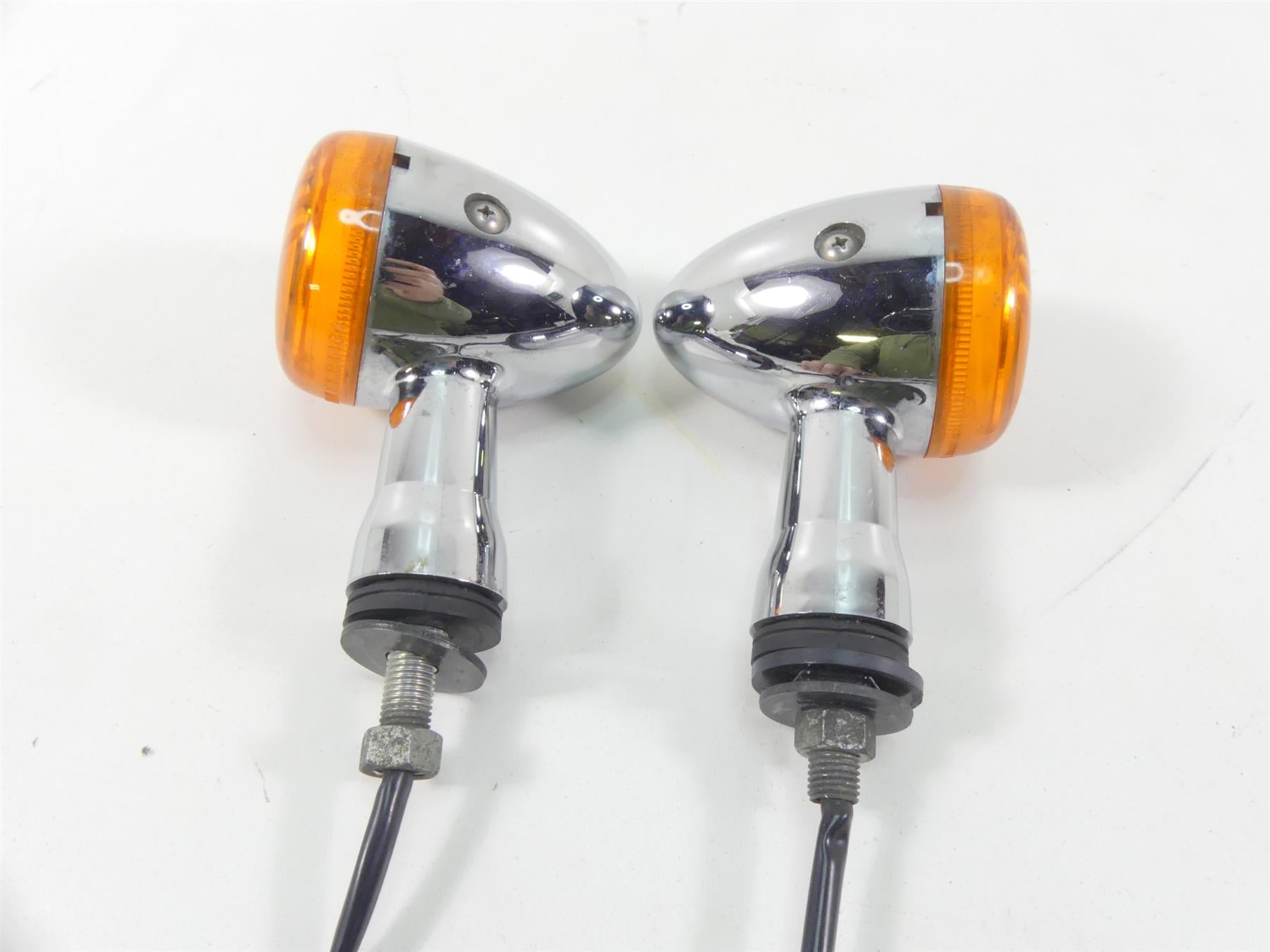 2007 Suzuki M109R VZR1800 Boulevard Rear Blinker Turn Signal Set 35604-48EC1 {{ shop.shopifyCountryName }} - Mototech271