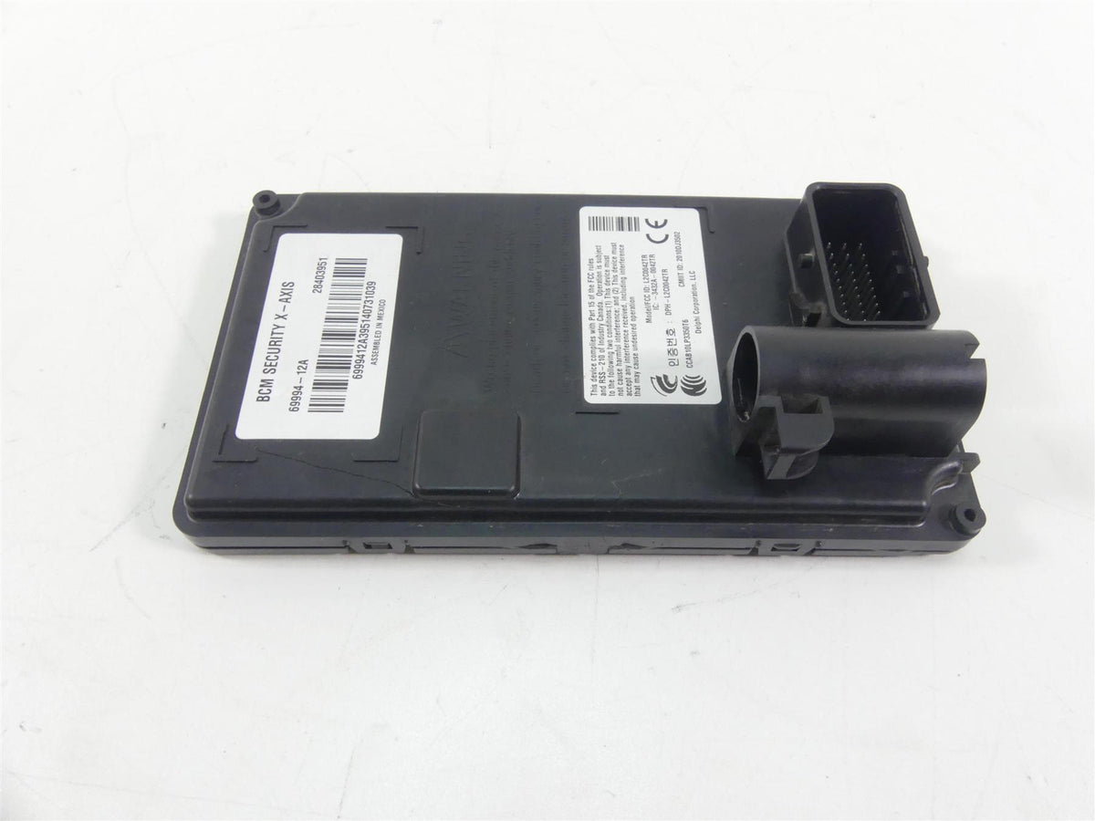 2014 Harley Touring FLHTK Electra Glide Bcm Module & Key Fob 69994-12A {{ shop.shopifyCountryName }} - Mototech271