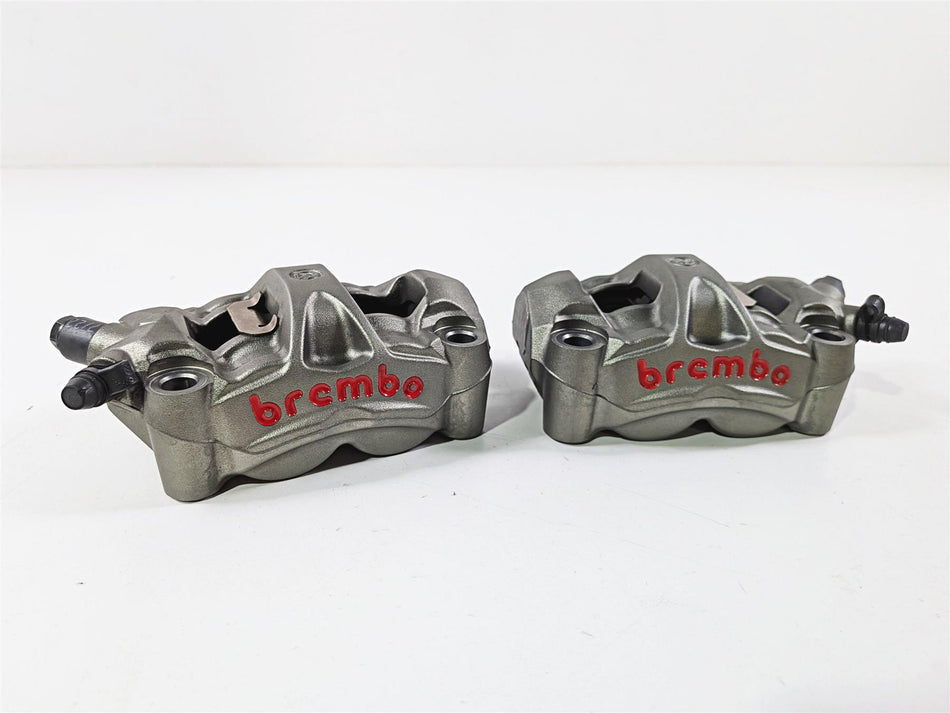 2018 KTM 1290 Super Duke R 100mm Brembo Front Brake Caliper Set 6131301510158-Mototech271