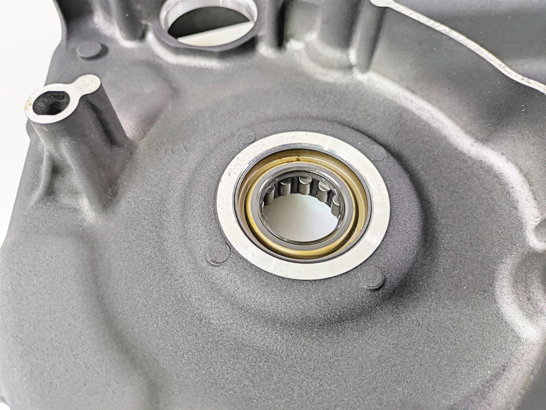 2008 Harley FXCWC Softail Rocker Inner Primary Drive Clutch Cover 60701-08 {{ shop.shopifyCountryName }} - Mototech271