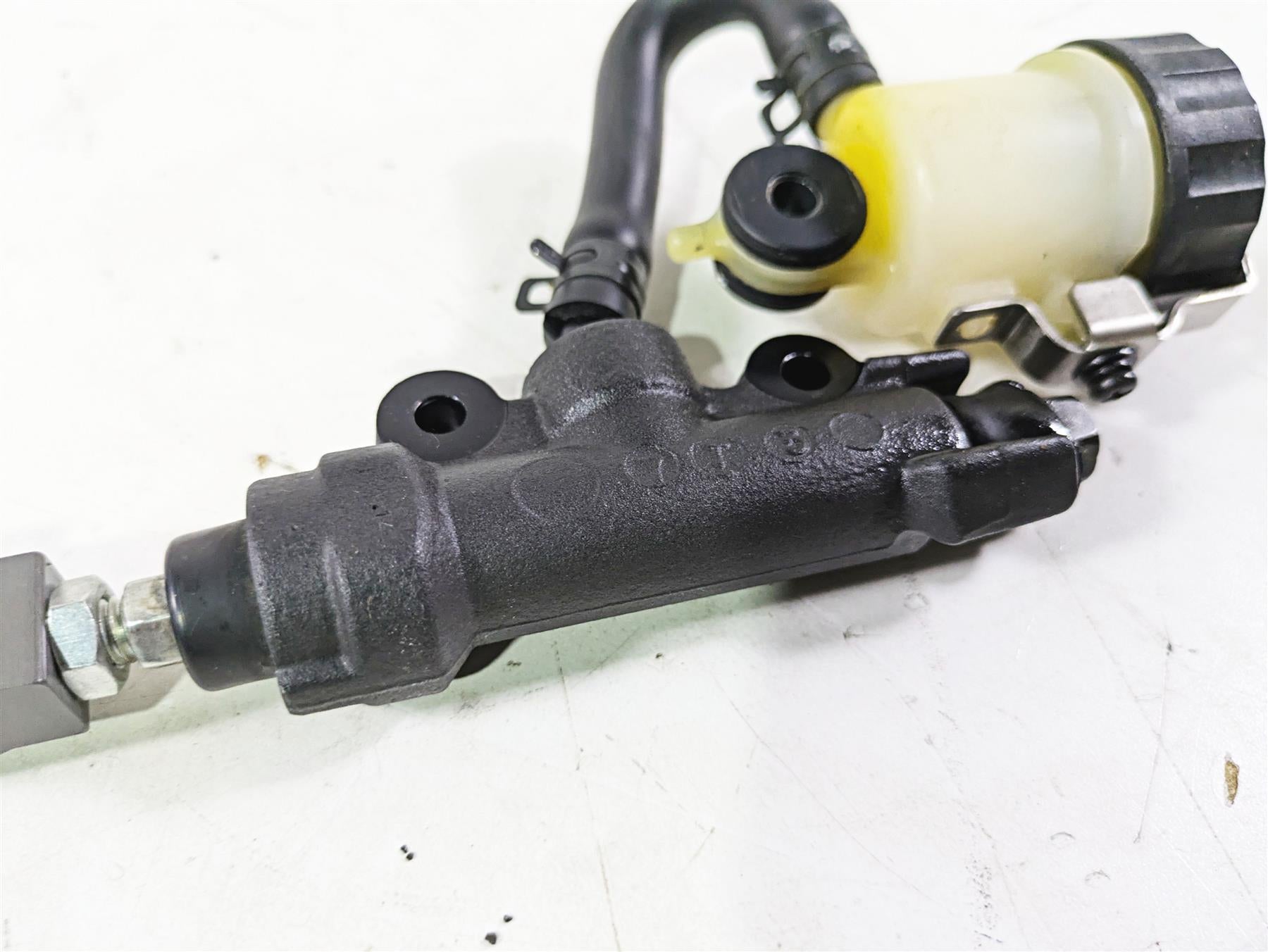 2008 Honda CBR1000RR SC59 Nissin Rear Brake Master Cylinder 43510-MFL-006 {{ shop.shopifyCountryName }} - Mototech271