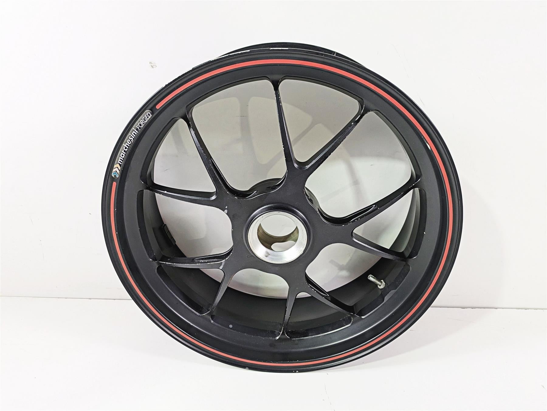 2008 Ducati SBK 1098 S Straight Marchesini 17x6 Rear Wheel Forged Rim 50221251AB | Mototech271