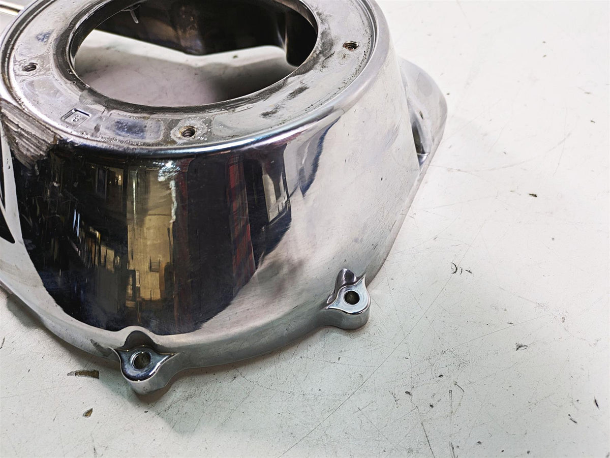 2009 Harley FXCWC Softail Rocker C Outer Primary Drive Clutch Cover 60784-06 {{ shop.shopifyCountryName }} - Mototech271