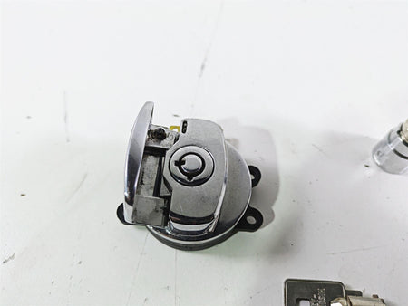 2004 Harley FLSTCI Softail Heritage Ignition Switch Steering Key Lock 71450-04 {{ shop.shopifyCountryName }} - Mototech271