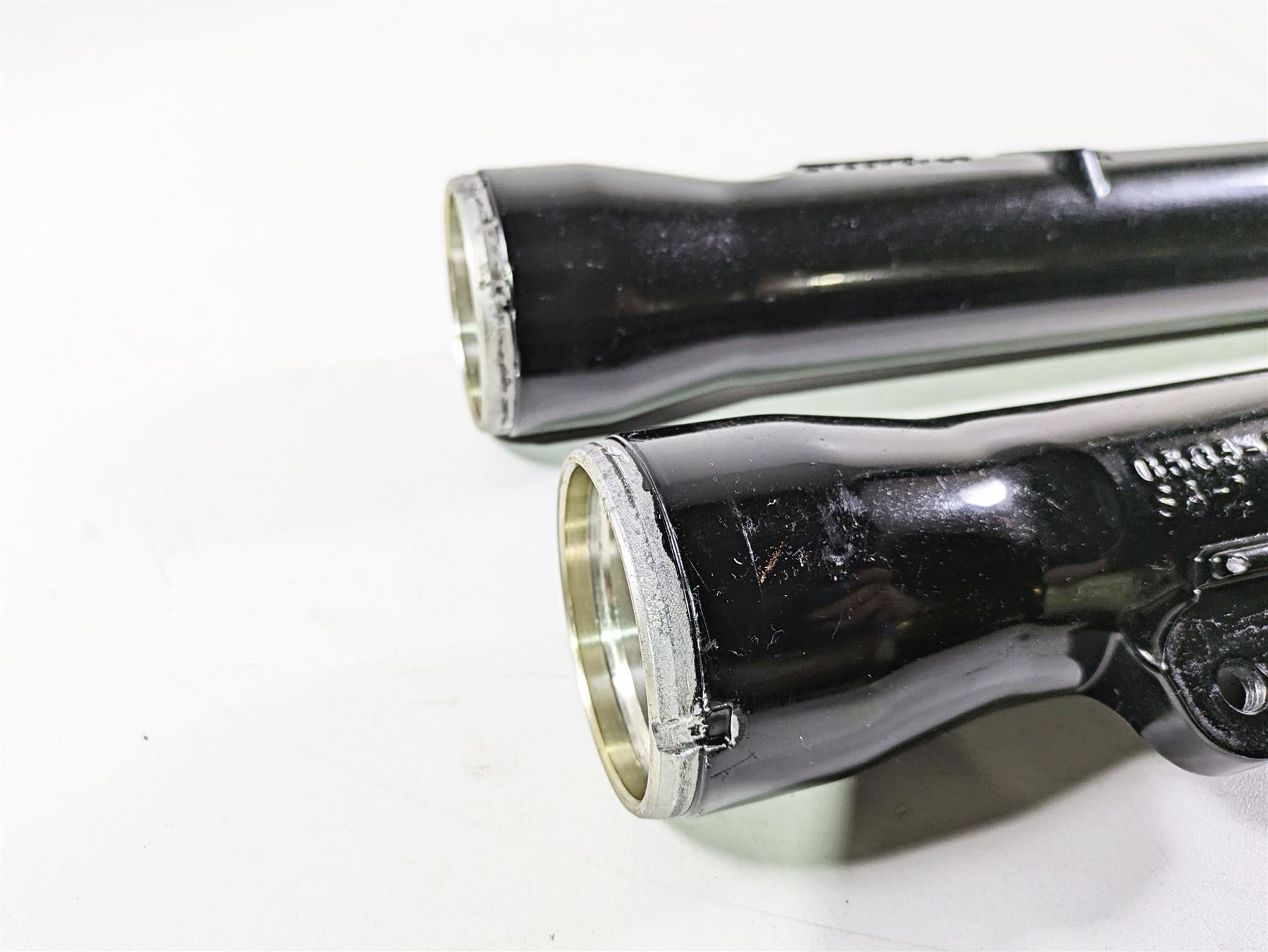 2014 Harley FXDL Dyna Low Rider Dual Disc Lower Fork Tube Slider Set 45500230 {{ shop.shopifyCountryName }} - Mototech271