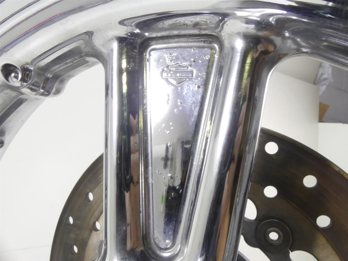 2004 Harley FLHTC SE CVO Electra Glide Straight Rear Wheel Rim 16x3 43482-04 {{ shop.shopifyCountryName }} - Mototech271