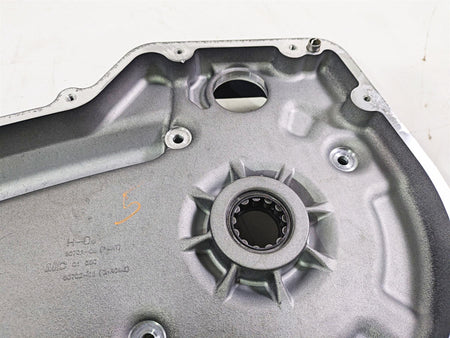 2009 Harley FXCWC Softail Rocker Inner Primary Drive Clutch Cover 60701-08 {{ shop.shopifyCountryName }} - Mototech271