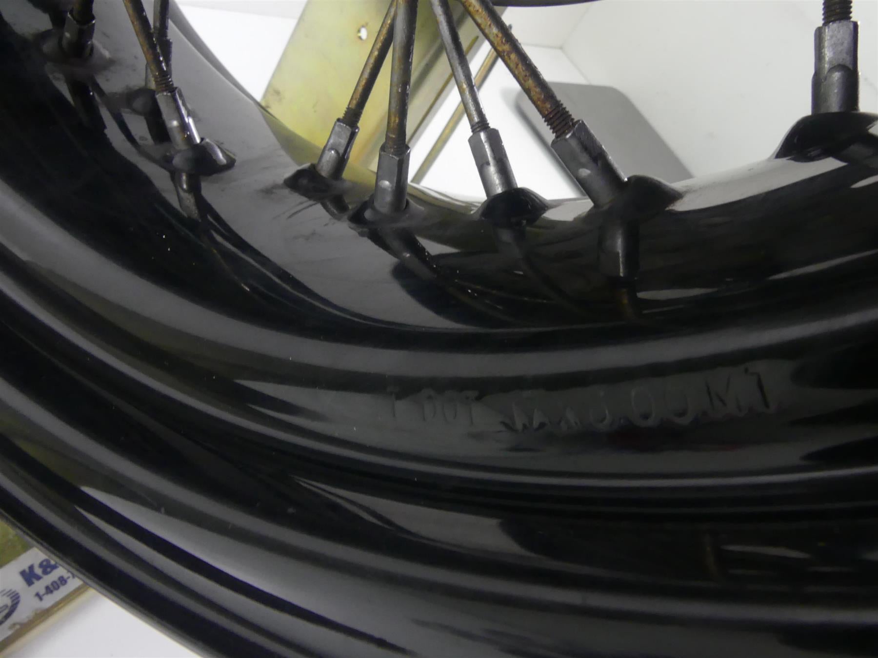 2008 Harley Softail FLSTSB Cross Bones Rear 17x6 Spoke Wheel Rim 44936-08 {{ shop.shopifyCountryName }} - Mototech271