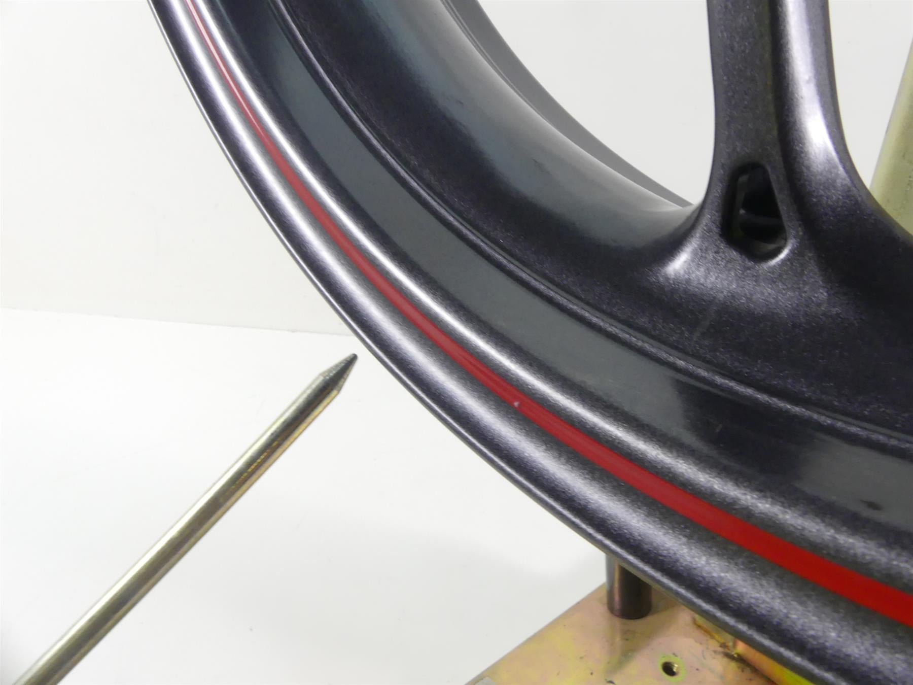 2013 Triumph Street Triple 675R Nice Straight Front Wheel Rim 17x3.5 T2001013 {{ shop.shopifyCountryName }} - Mototech271