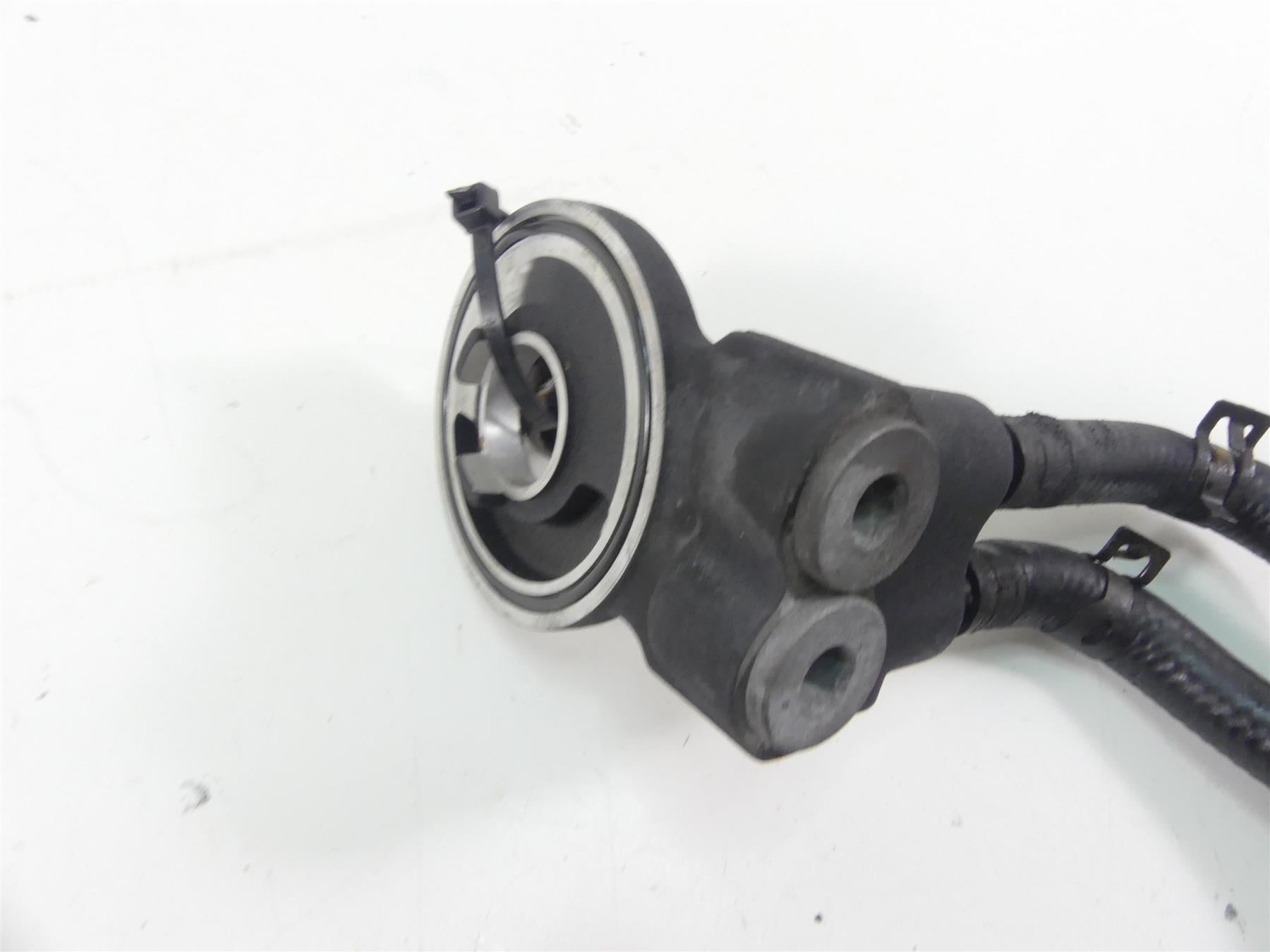 2013 Harley Touring FLTRX Road Glide Oil Cooler Flange Cover Set- Read 63083-11A {{ shop.shopifyCountryName }} - Mototech271