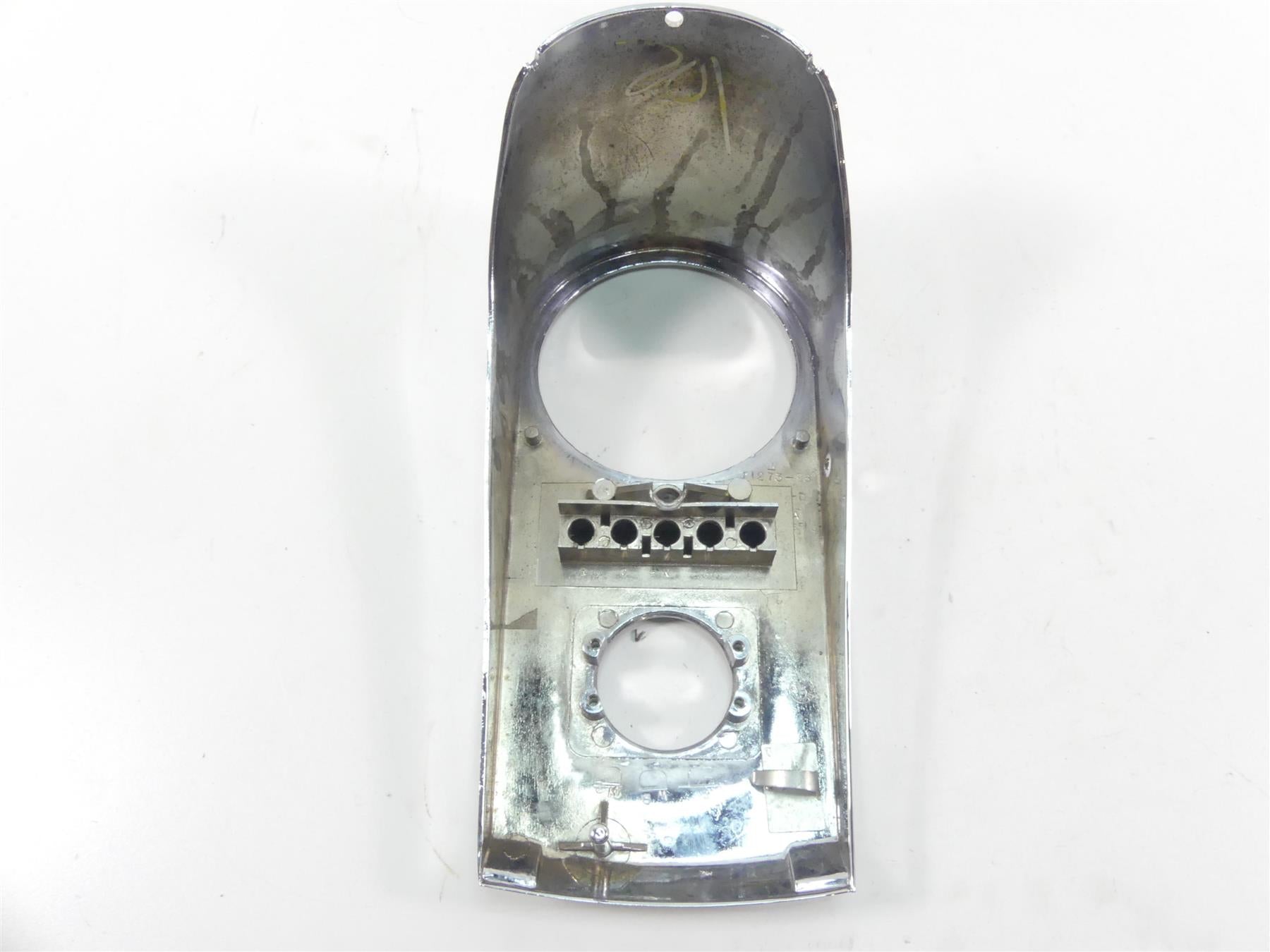 1999 Harley FXSTS Softail Springer Fuel Tank Dash Speedometer Cover 71254-96 {{ shop.shopifyCountryName }} - Mototech271