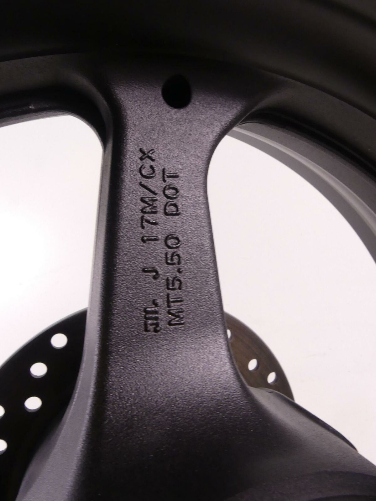 2012 Honda CBR600RR Rear Straight Enkei Rim Wheel 17x 5.5 42650-MFJ-308 {{ shop.shopifyCountryName }} - Mototech271