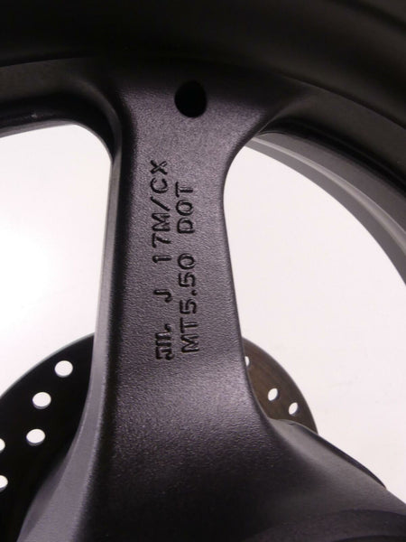2012 Honda CBR600RR Rear Straight Enkei Rim Wheel 17x 5.5 42650-MFJ-308 {{ shop.shopifyCountryName }} - Mototech271