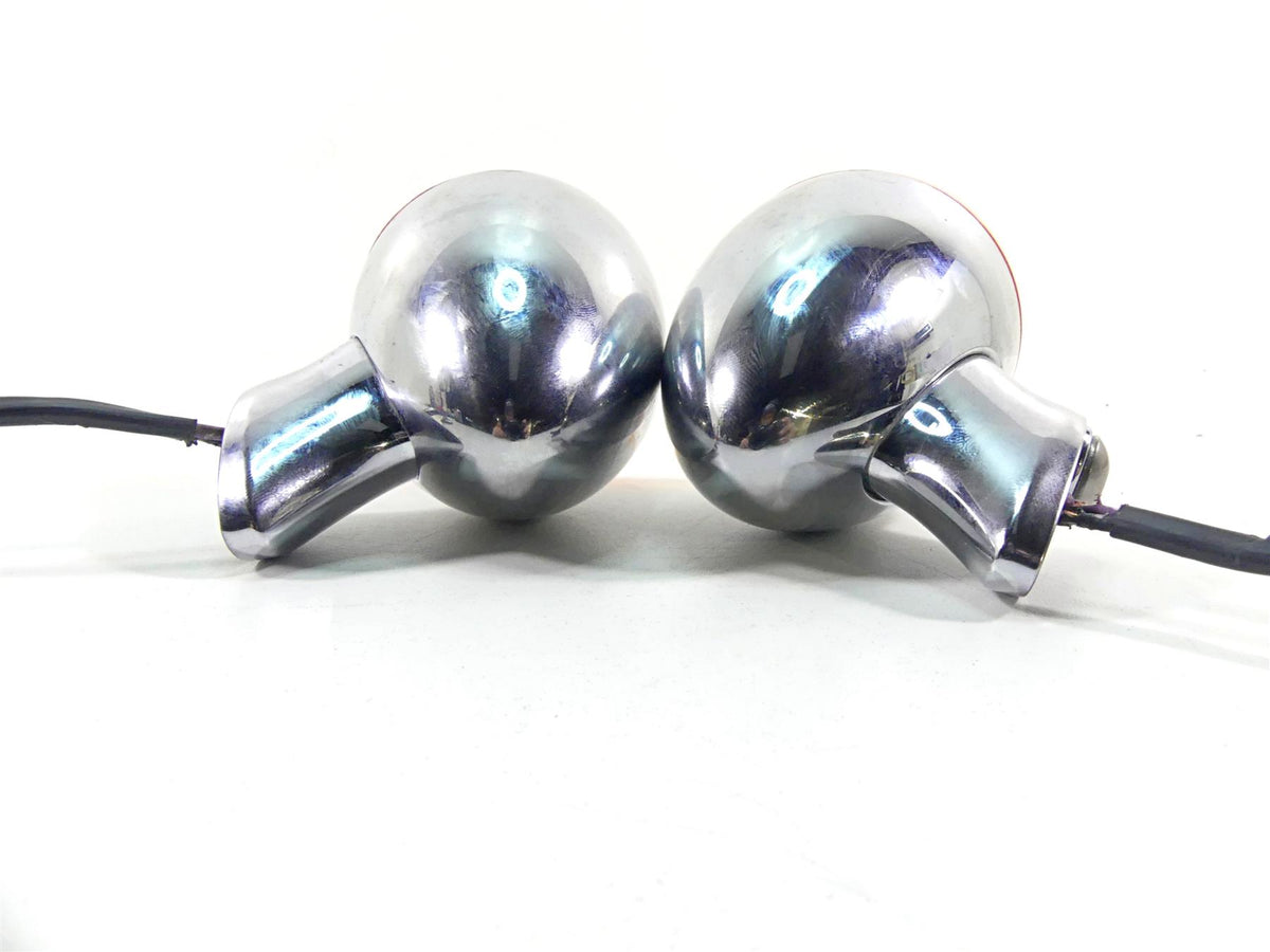 2010 Harley FXDF Dyna Fat Bob Rear Chrome Blinker Turn Signal Set 68977-00 {{ shop.shopifyCountryName }} - Mototech271