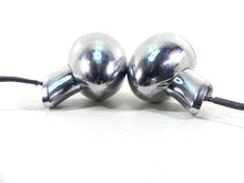Load image into Gallery viewer, 2010 Harley FXDF Dyna Fat Bob Rear Chrome Blinker Turn Signal Set 68977-00
