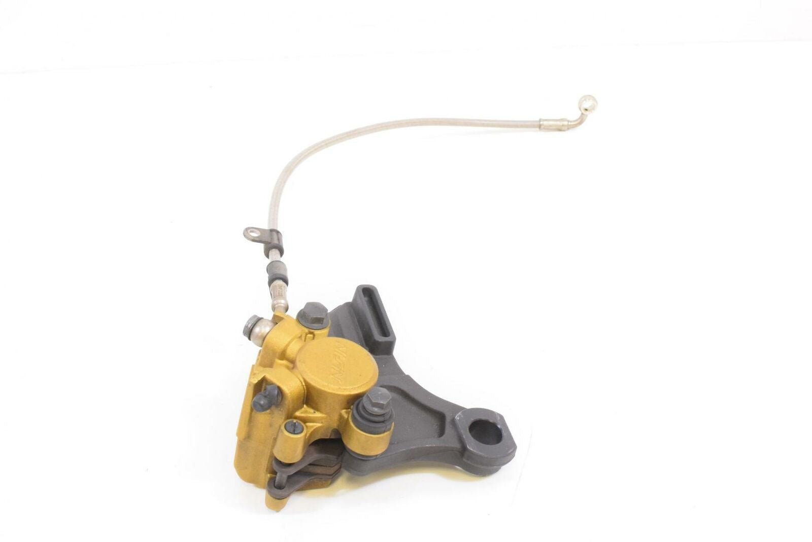 2012 Triumph Street Triple 675 R Nissin Rear Brake Caliper With Line T2307352 {{ shop.shopifyCountryName }} - Mototech271