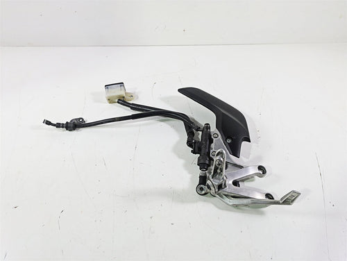 2017 Honda CBR600RR Right Footpeg & Rear Brake Master Cylinder 50600-MFJ-D00 | Mototech271