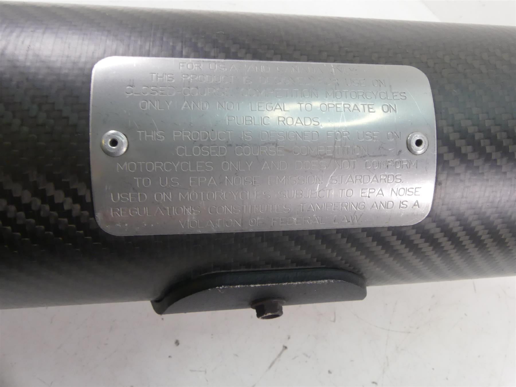 2015 Ducati Monster 1200 S Termignoni Carbon Slip On Exhaust Muffler 96410251A {{ shop.shopifyCountryName }} - Mototech271