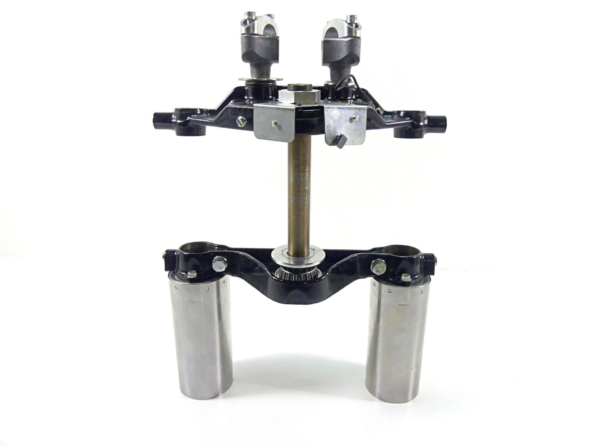 2003 Harley Touring FLHTCI E-Glide 100TH 41mm Upper Lower Triple Tree 45446-87A {{ shop.shopifyCountryName }} - Mototech271