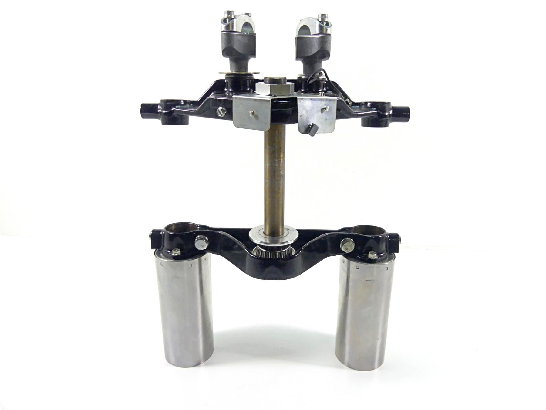 2003 Harley Touring FLHTCI E-Glide 100TH 41mm Upper Lower Triple Tree 45446-87A {{ shop.shopifyCountryName }} - Mototech271