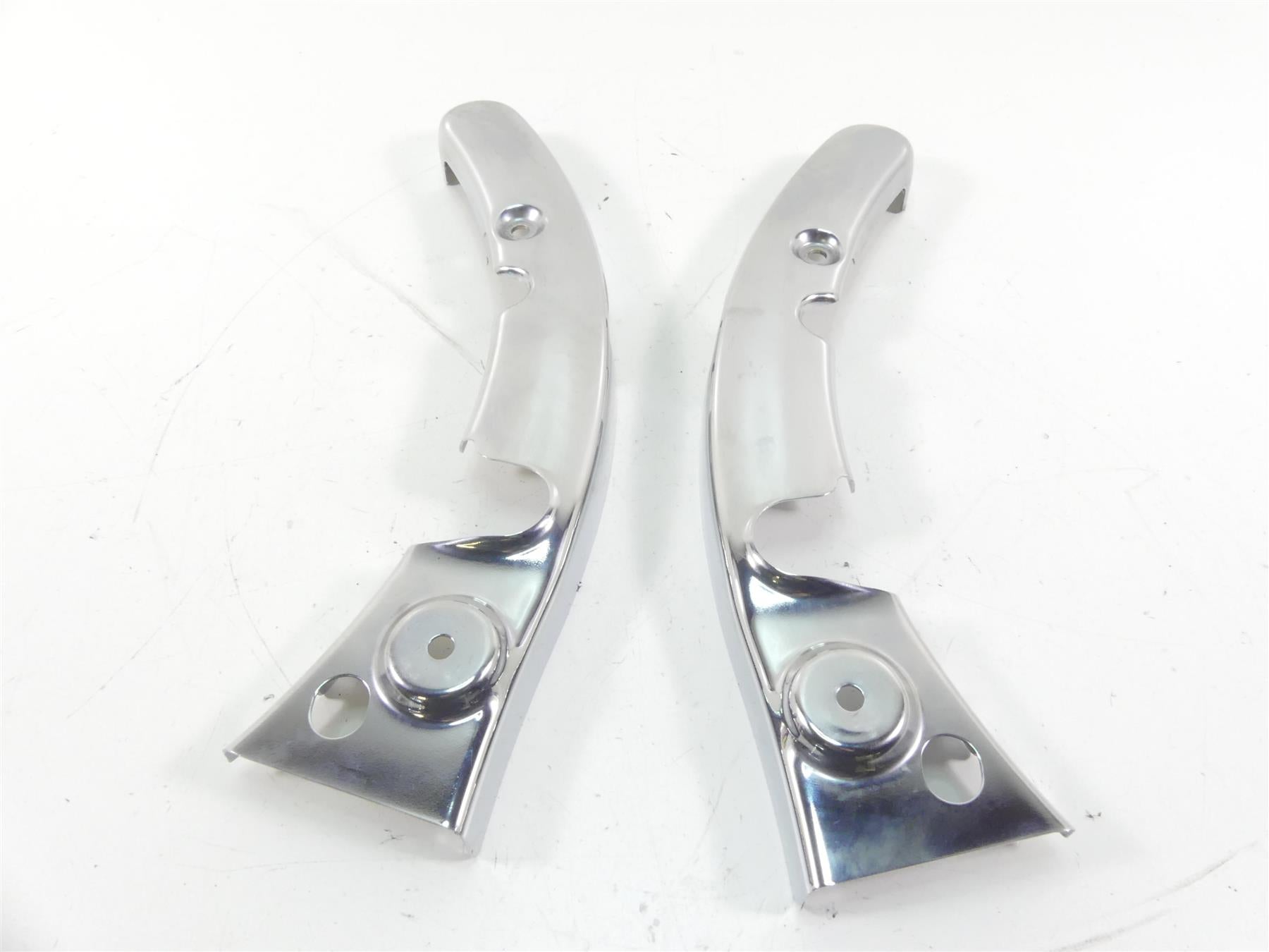 2012 Harley Touring FLHTP Electra Glide Subframe Strut Chrome Covers 47526-09 {{ shop.shopifyCountryName }} - Mototech271