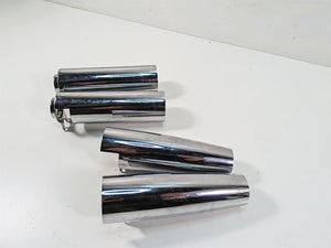 2006 Honda V-Twin VTX1300 R Front Fork Leg Chrome Cover Set - Read 51610-MEA-670